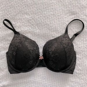 Victoria’s Secret Body by Victoria Perfect Shape Bra Black Lace 32DDD